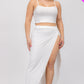 “Thicky Vicky” Crop Cami & Maxi Skirt Set