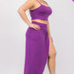 “Thicky Vicky” Crop Cami & Maxi Skirt Set