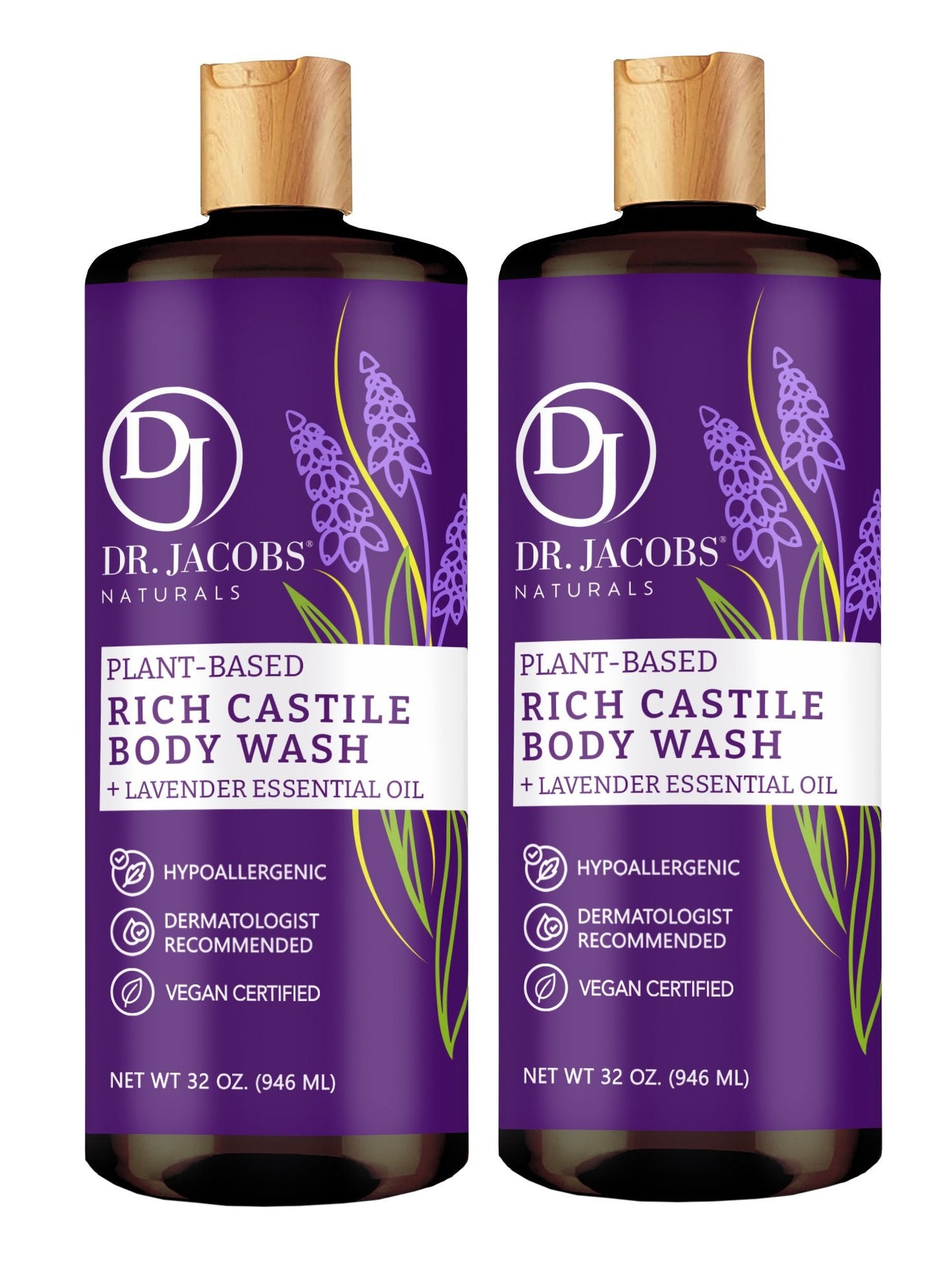 Lavender Pure Castile Body Wash