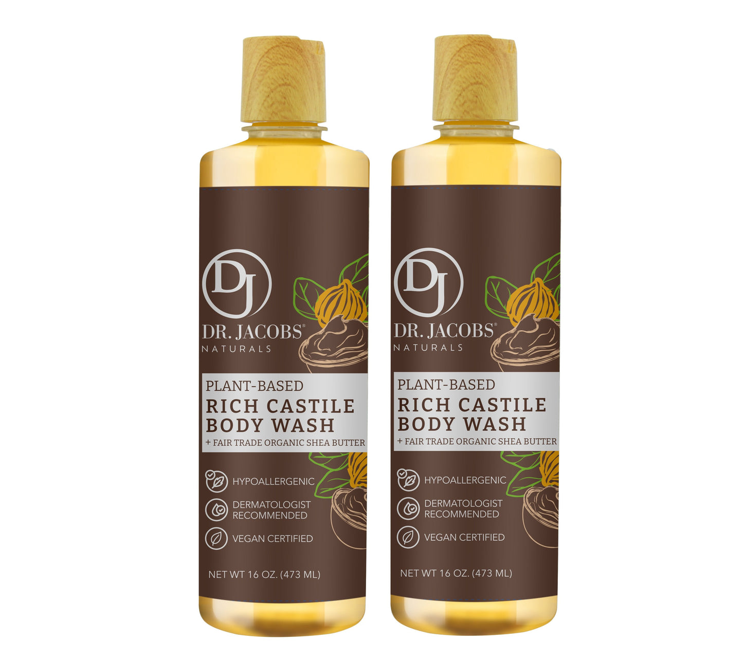 Shea Butter Pure Castile Body Wash