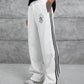 Baggy Side-Stripe Track Pants