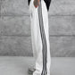 Baggy Side-Stripe Track Pants