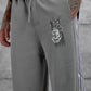 Baggy Side-Stripe Track Pants