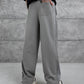 Baggy Side-Stripe Track Pants