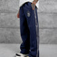 Baggy Side-Stripe Track Pants