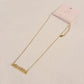 Balloon Letter Zodiac Necklace