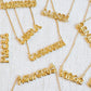 Balloon Letter Zodiac Necklace