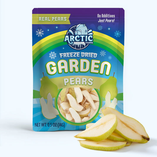 Freeze Dried Organic Bartlett Pears