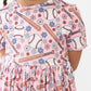 Batter Up S/S Pocket Twirl Dress