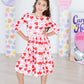 Be Mine 3/4 Sleeve Pocket Twirl Dress