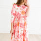Big Sis Floral Twirl Dress