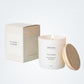 Green Lemon Scented candle - Big Glass Jar