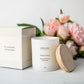 Green Lemon Candle Spa Gift Box,  Relaxing Package with Shower steamers and Eye Mask