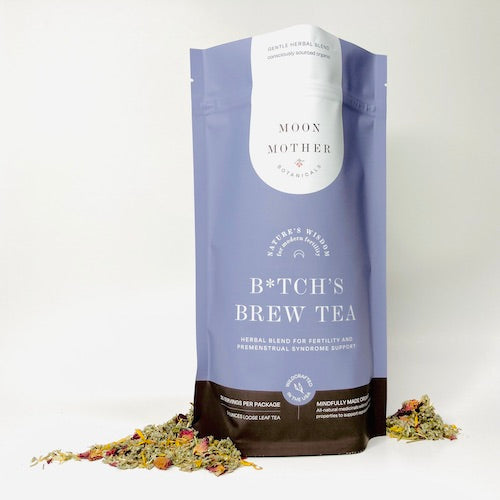 B*tch’s Brew Tea: Herbal Blend for Menstrual Support  - Made with Organic and Wildcrafted Herbs