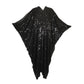 Black Sequin Caftan Kaftan Dress