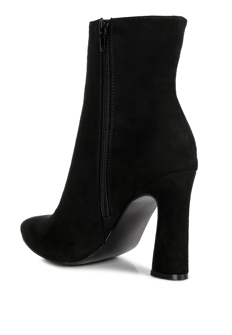 Block Heeled Ankle Boots