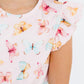 Butterfly Kisses S/S Ruffle Tee