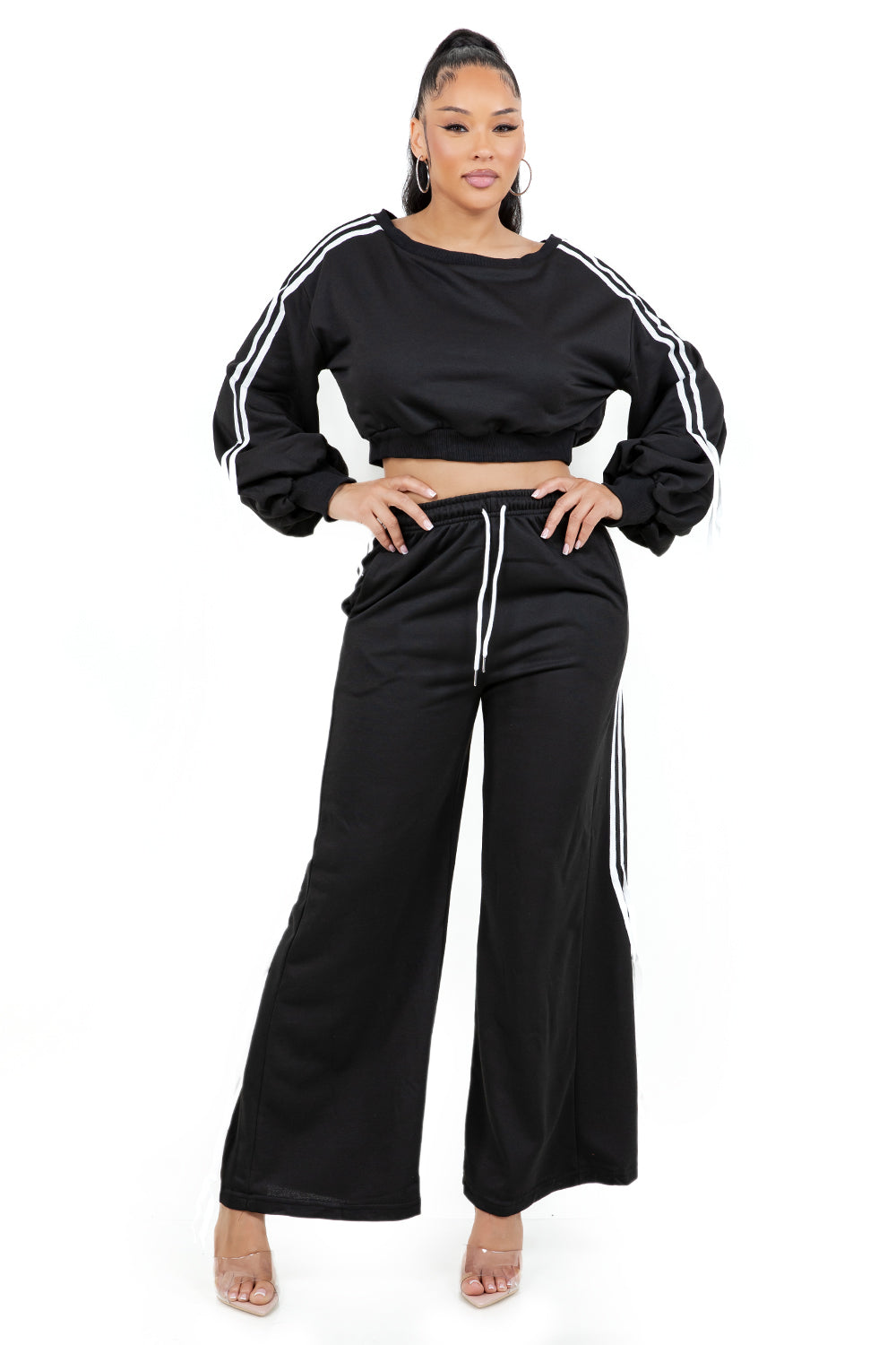 “Chill Vibes” Sweatshirt & Pants Set