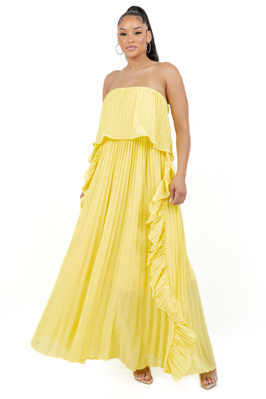 “Feel The Flair” Long Maxi Dress