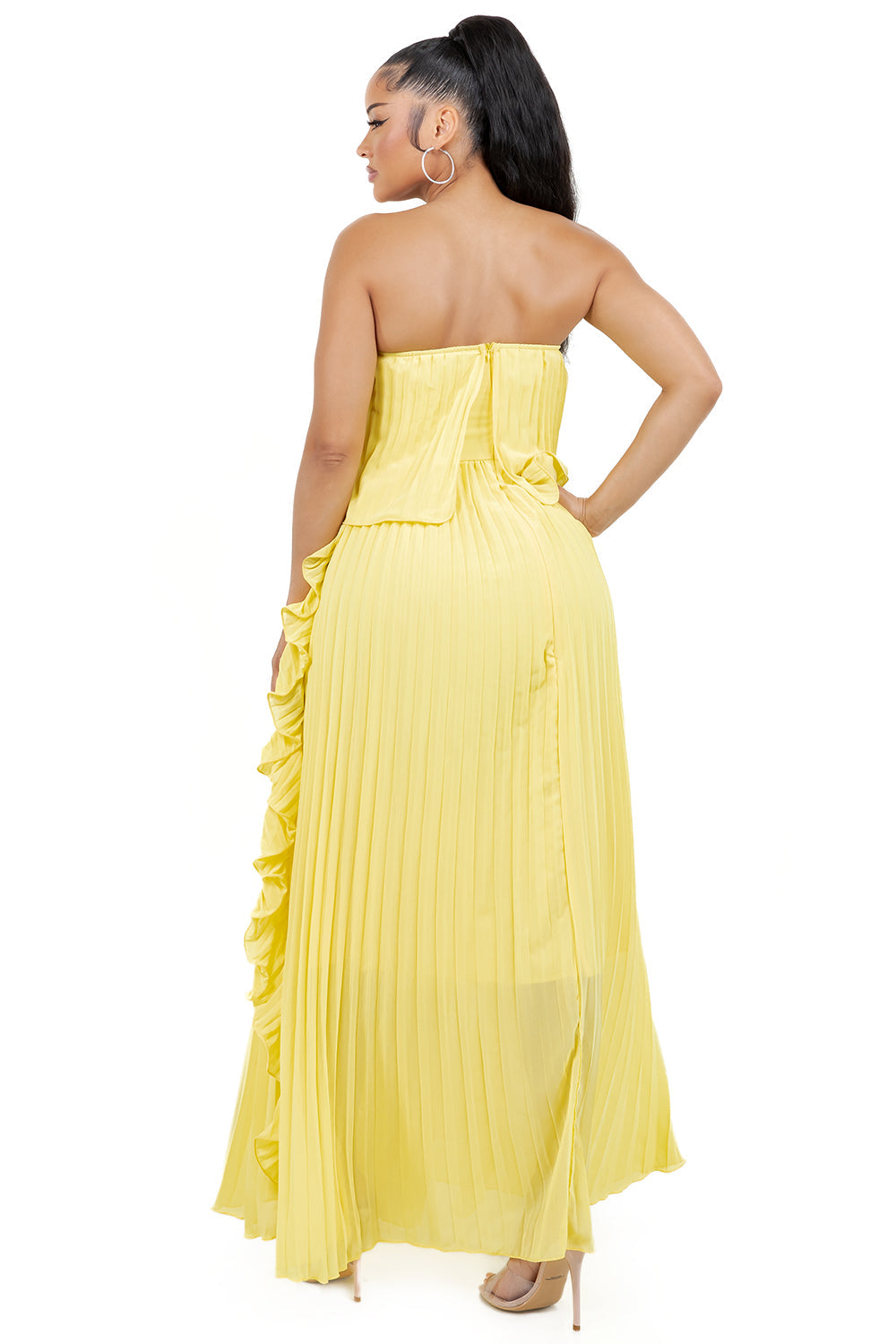 “Feel The Flair” Long Maxi Dress