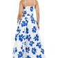“Delicate Flower” Top & Skirt Set