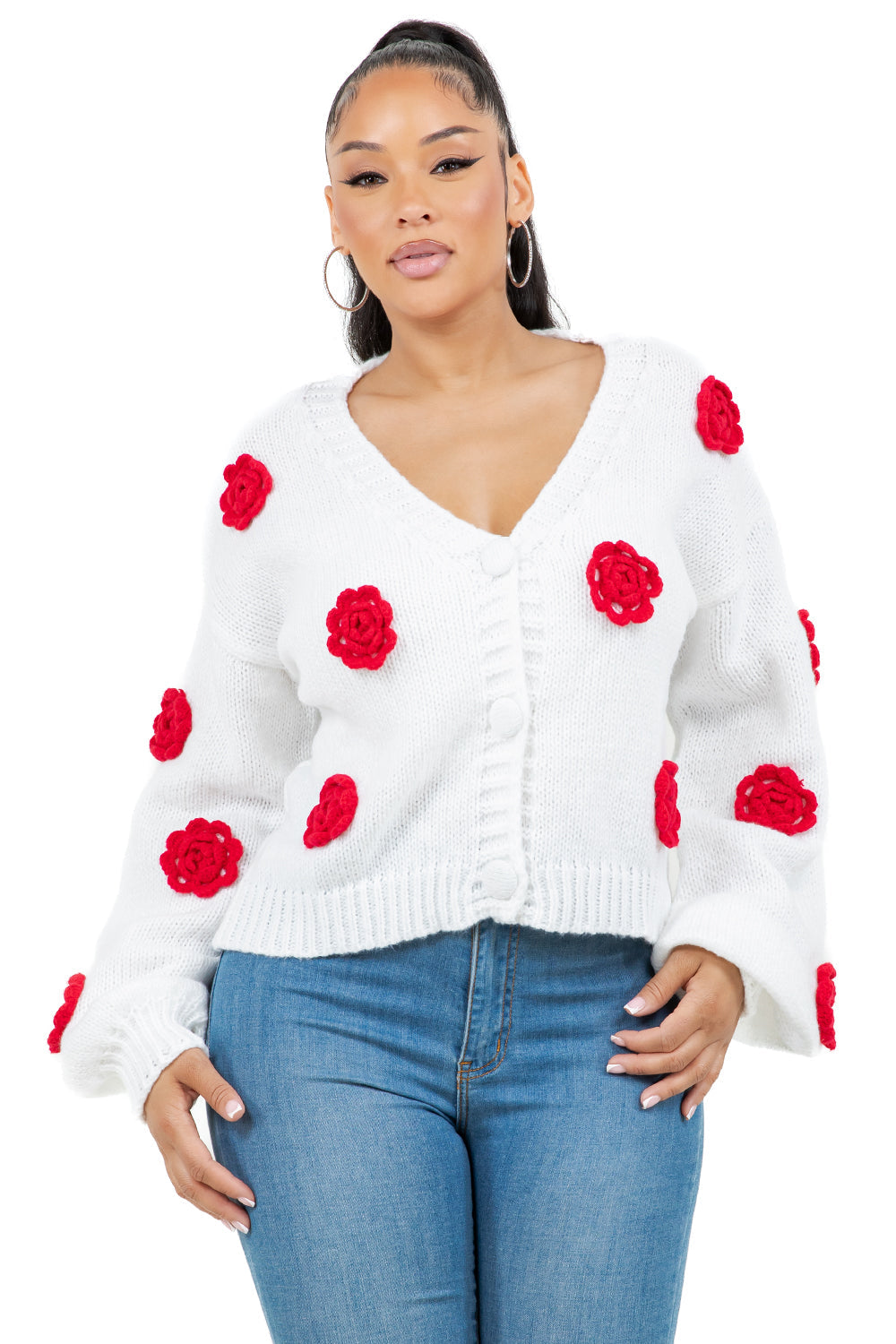 “Bloom” Sweater Cardigan