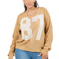“Game Played” Casual Sweater