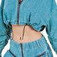 “A Rebel” Two Piece Denim Set