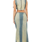 WOMEN FASHION DENIM TWO PIECE PANTS SET
