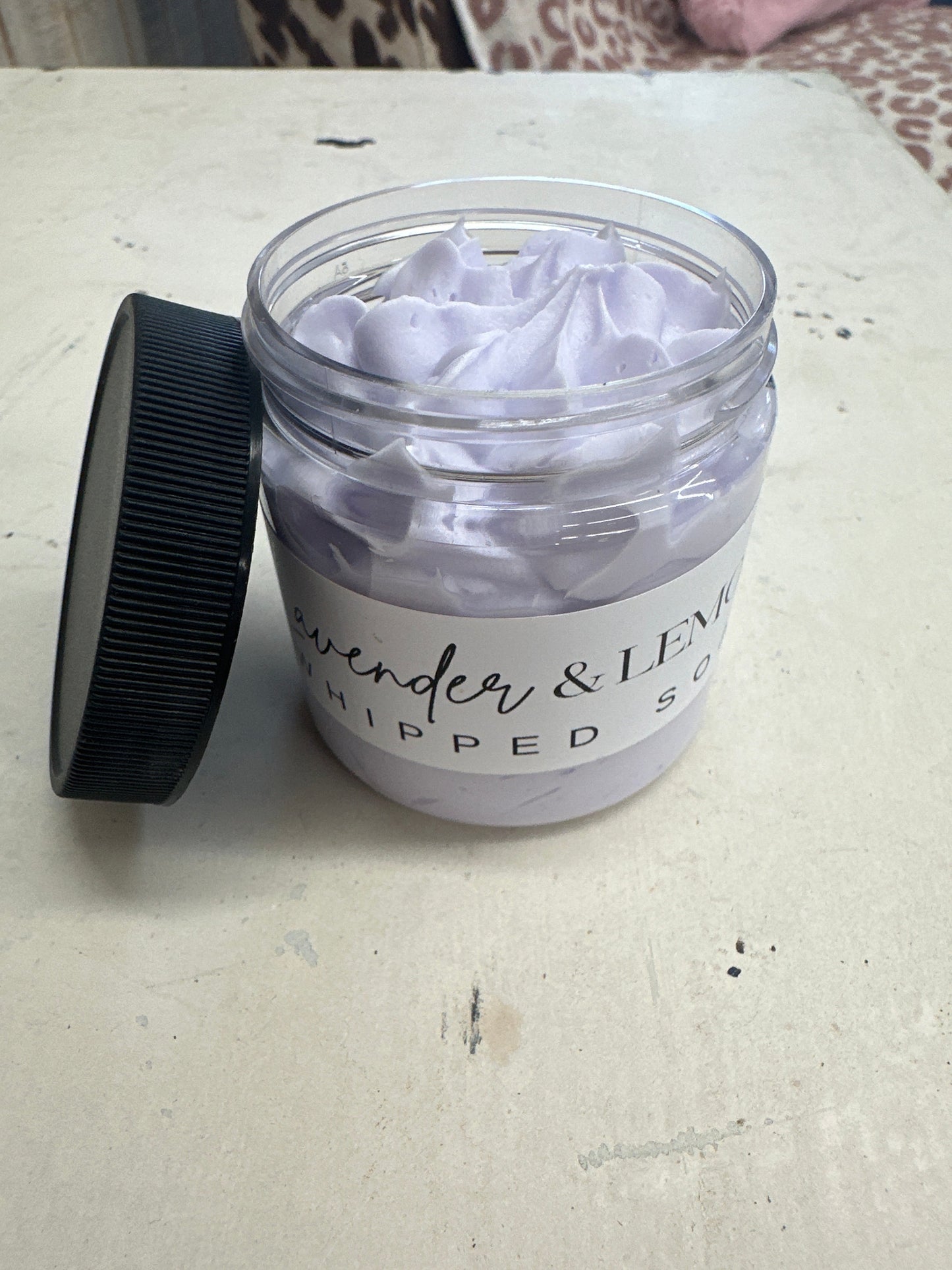 Lavender & Lemon Whipped Soap