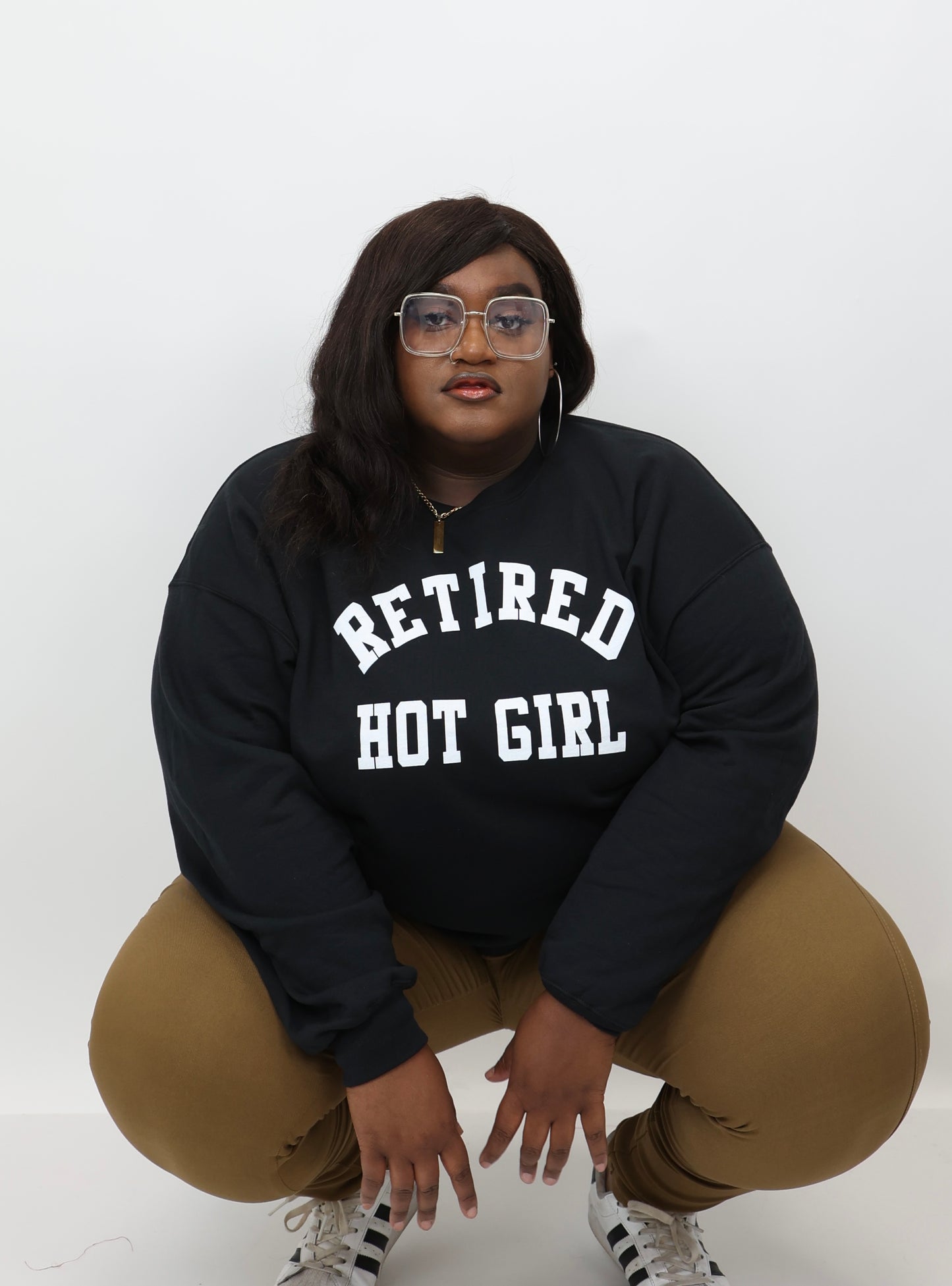 Retired Hot Girl Sweatshirt