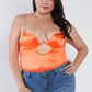 “Your Desire” Neon Orange Bodysuit
