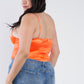 “Your Desire” Neon Orange Bodysuit