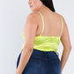“Your Desire” Neon Yellow Bodysuit