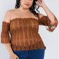 “Melody” Mustard Top