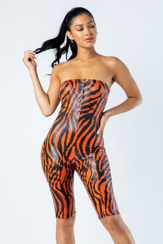 “A Wild Life” Romper