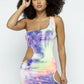 “Masiko” Purple Mini Dress