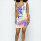 “Masiko” Purple Mini Dress