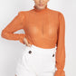 “Lucious” Cinnamon Lace Top
