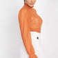 “Lucious” Cinnamon Lace Top