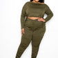 “Constance” Olive Leggings Sets