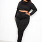 “Constance” Black Leggings Sets