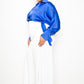 “Cecilla” Royal Wrap Top