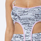 “Logic” White Leggings Set