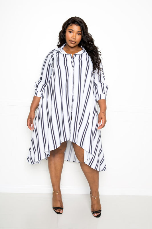 “Keonna” Shirt Dress