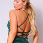 “Diva Deluxe” Hunter Green Top
