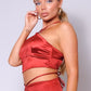 “Diva Deluxe” Earthy Rust Top