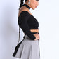 “Priè” Black Skirt Set