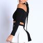 “Priè” Black Skirt Set