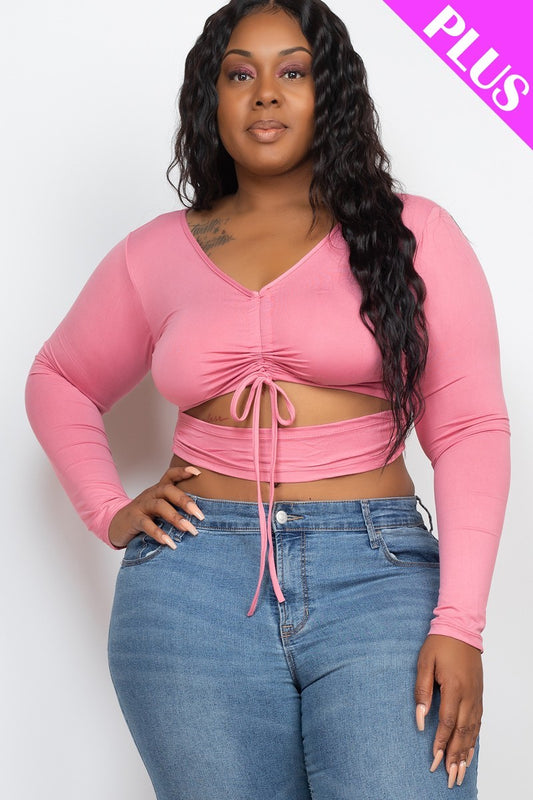 “Moxie” Polignac Crop Top